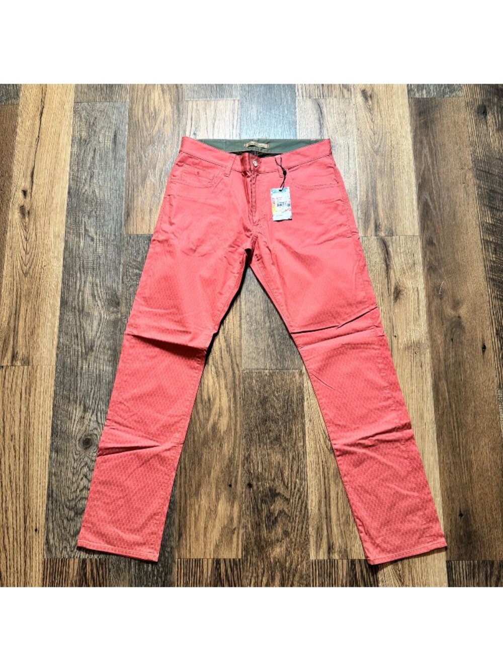 Robert Graham Gramercy Woven Pant Men's Size 32 in Red New With Tags!